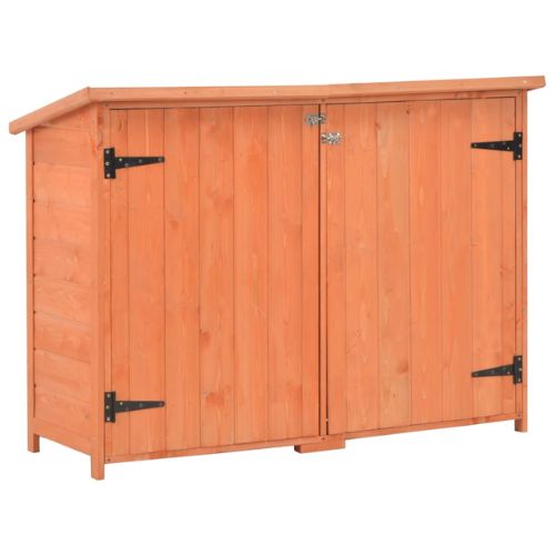 Wooden Garden Storage Shed 128x42x91 cm - When You're Outdoors