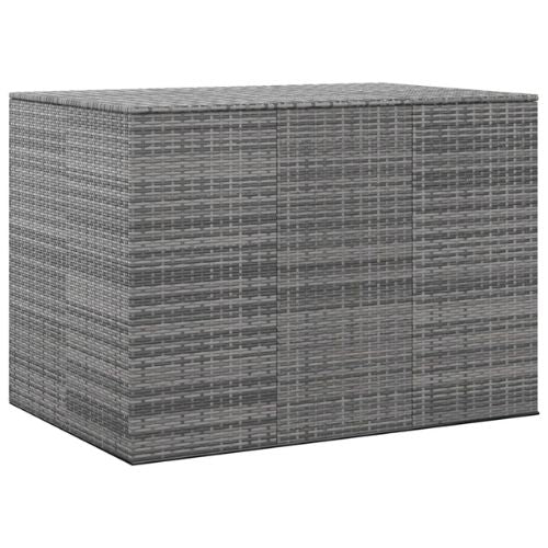 Grey Garden Cushion Box PE Rattan 145x100x103cm - When You're Outdoors