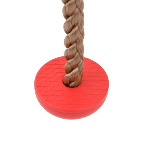 Disc Rope Swing for Kids with 4 Treads in Multi-colour