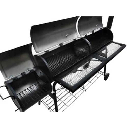 Nevada XL Black Smoker and BBQ combination - When You're Outdoors