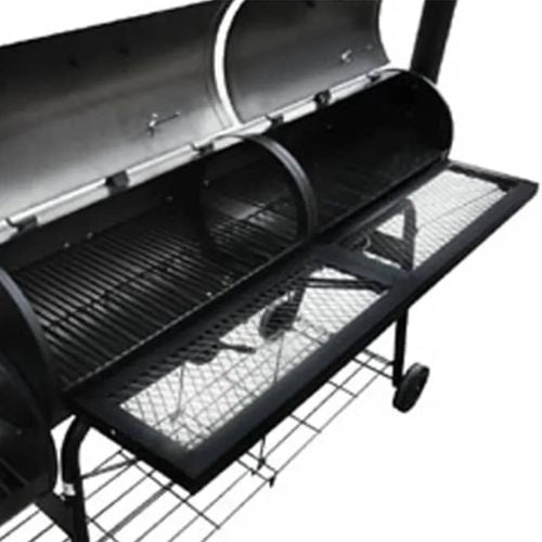 Nevada XL Black Smoker and BBQ combination - When You're Outdoors