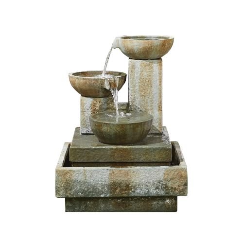 Impressions Patina Bowls Water Feature