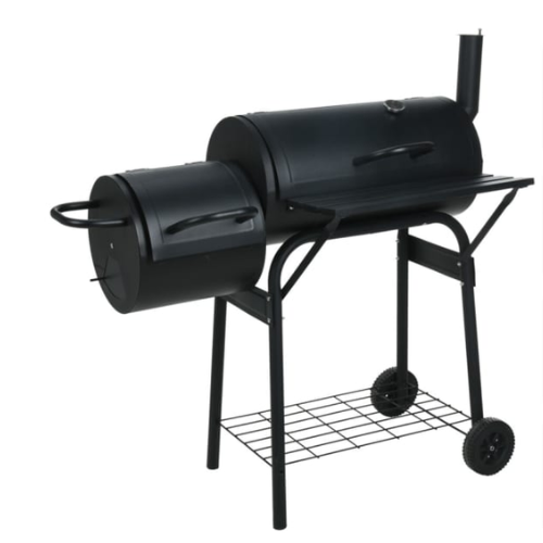 ProGarden Cylinder Train Smoker Black - When You're Outdoors