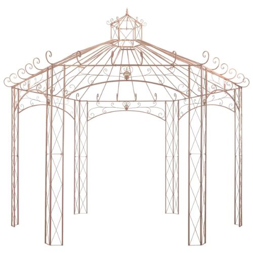 Garden Pavilion 4m in Antique Brown Iron - When You're Outdoors