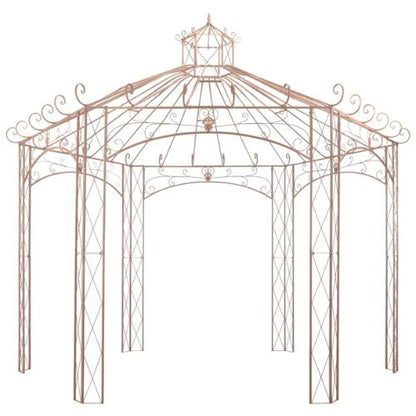 Garden Pavilion 4m in Antique Brown Iron - When You're Outdoors