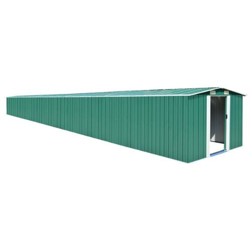 Green Garden Shed (Workshop) 257 x 990 (32ft) x 181cm - When You're Outdoors