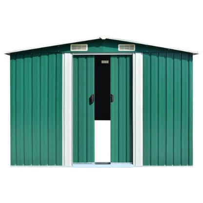 Green Garden Shed (Workshop) 257 x 990 (32ft) x 181cm - When You're Outdoors