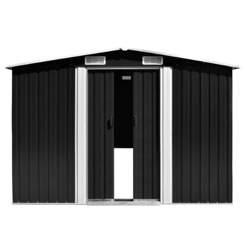 Anthracite Grey Garden Shed (Workshop) 257 x 990 (approx.32ft) x 181cm - When You're Outdoors