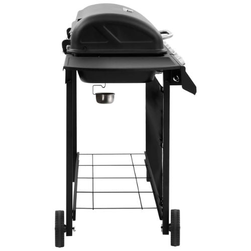 Gas BBQ Grill with 6 Burners in Black - When You're Outdoors