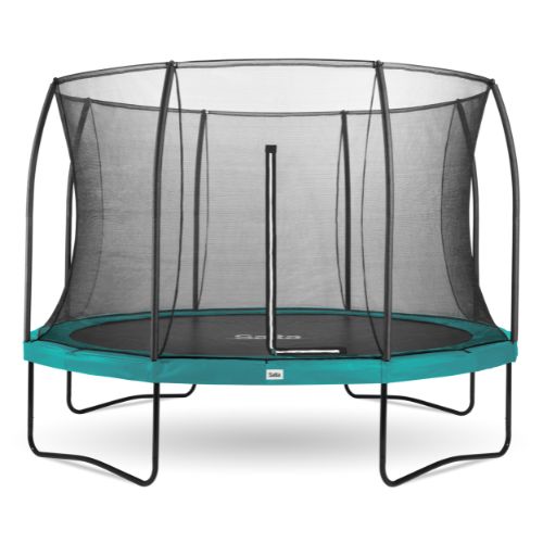 Salta, Trampoline, Comfort Edition - 427cm (14ft)- Round Green - When You're Outdoors