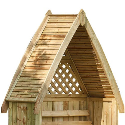 Carsington 2 Seater Storage Arbour