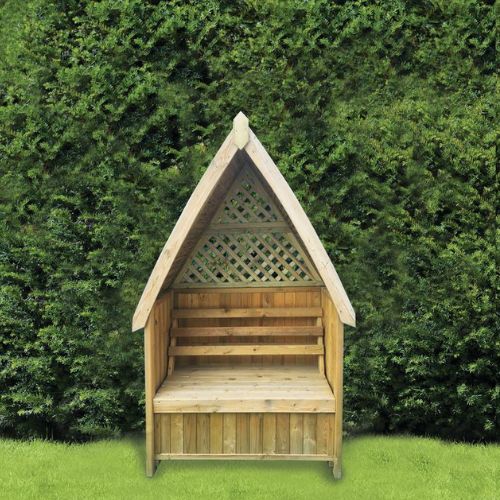 Carsington 2 Seater Storage Arbour