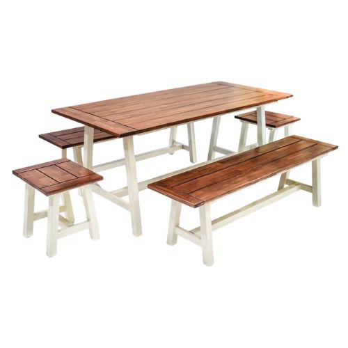 Broadway Acacia Wood 5 piece Furniture Set - When You're Outdoors