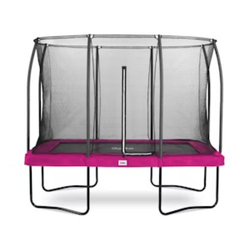 Salta, Trampoline, Comfort Edition - 305x214cm (10ftx7ft)- Rectangular Pink - When You're Outdoors